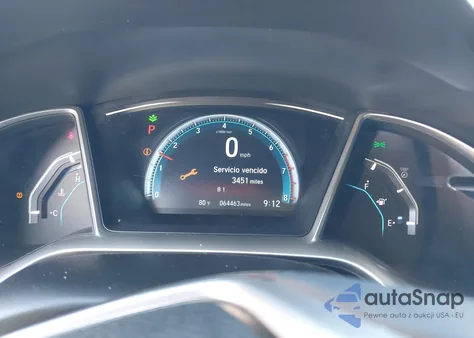 2016 Honda Civic Ex-L from USA, damaged, VIN 2HGFC1F75GH639896